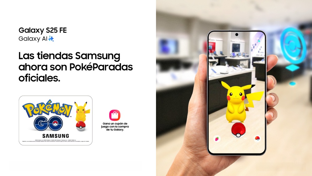 Samsung anuncia una alianza inédita con Pokémon GO en Galaxy Store para el ... thumbnail