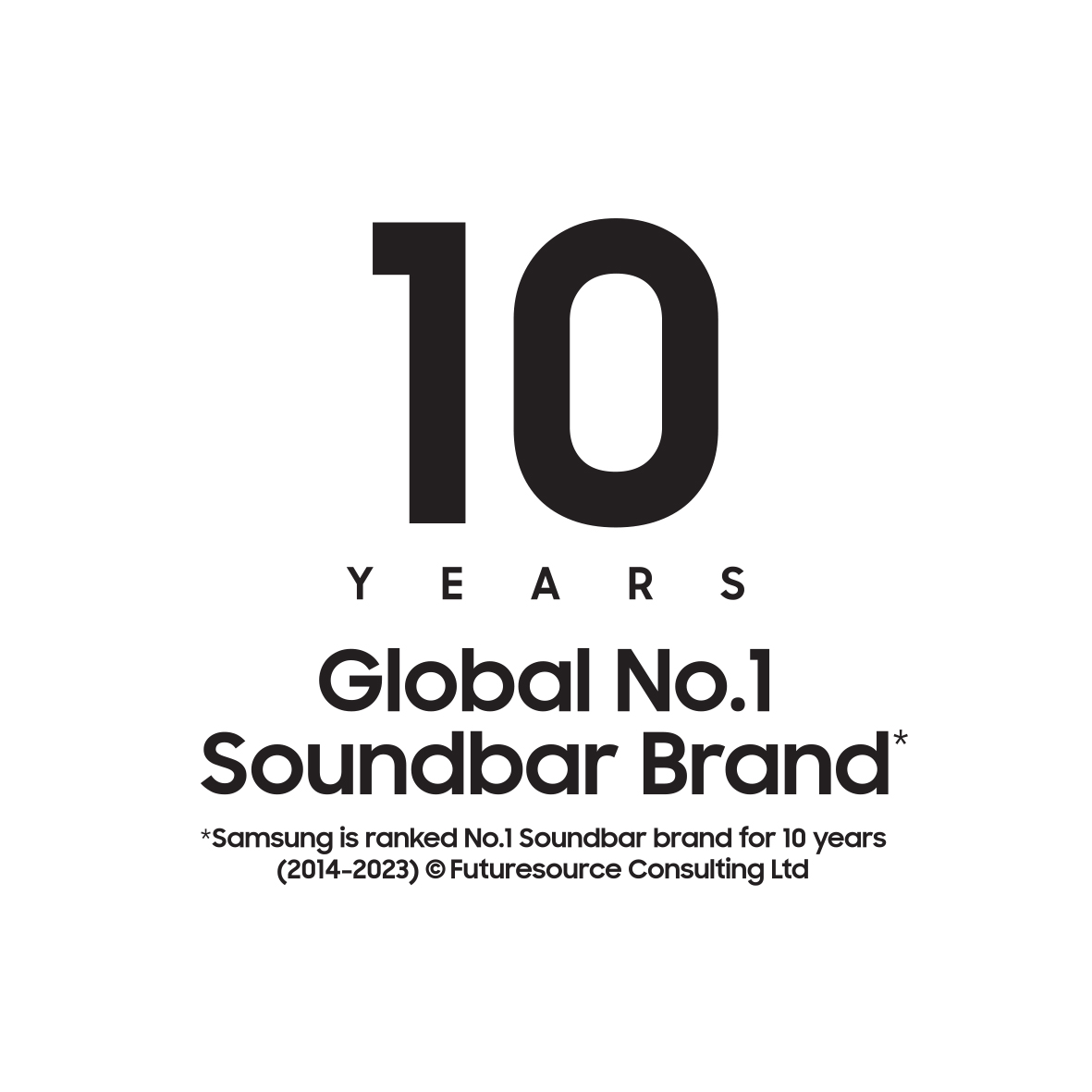 Samsung Celebrates a Decade of Leadership in the Global Soundbar Market 
