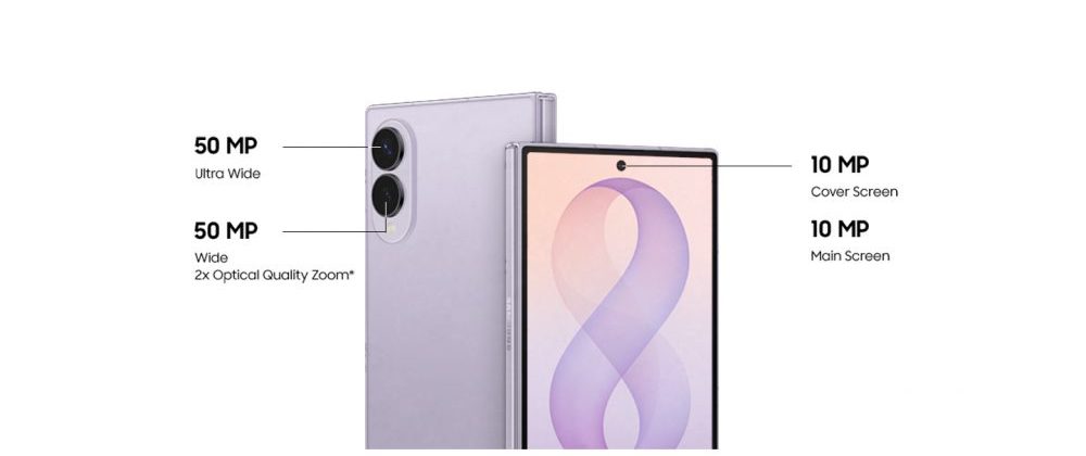 Samsung Galaxy Z Fold8 Camera spec