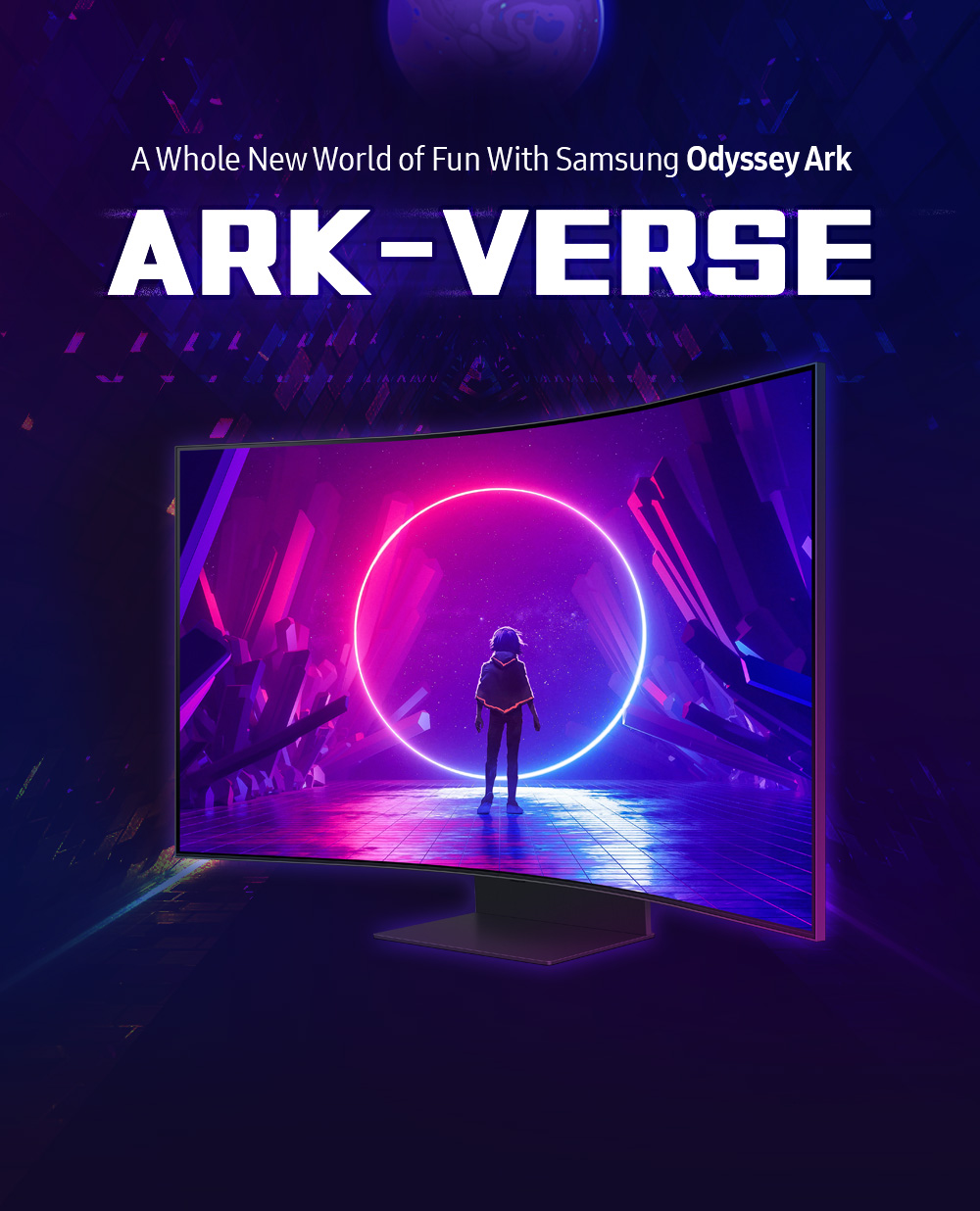 دنیای جدید سرگرمی با Samsung Odyssey Ark ARK-VERSE