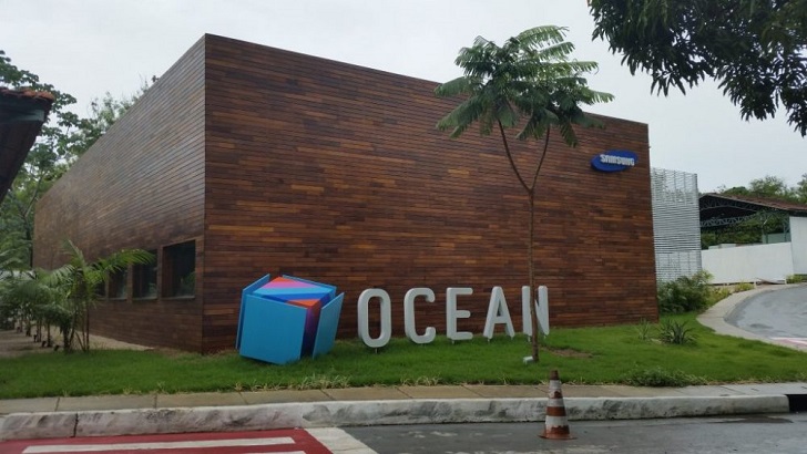 Fachada do Ocean Campus Center, em Manaus