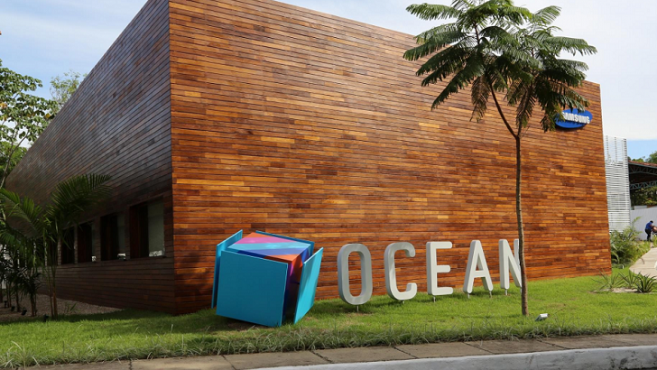 Fachada do Samsung Ocean no Campus de Manaus