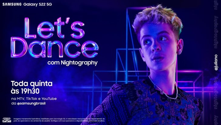 Juliano Floss, jurado do reality show da Samsung Let's Dance