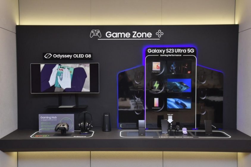 Samsung lança Game Zones, espaços nas lojas Samsung para consumidores