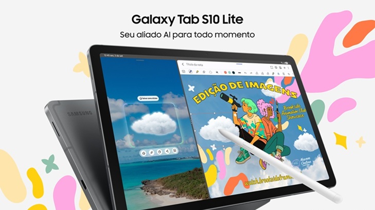 Galaxy Tab S10 Lite: um tablet com recursos valiosos de