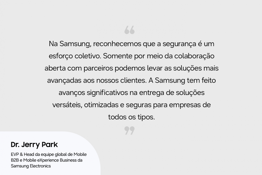 [Editorial] Liderando o caminho em segurança móvel corporativa: Estratégia Zero Trust da Samsung