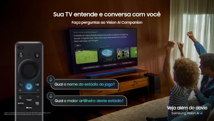 Vision AI Companion é o aliado ideal para acompanhar jogos de futebol