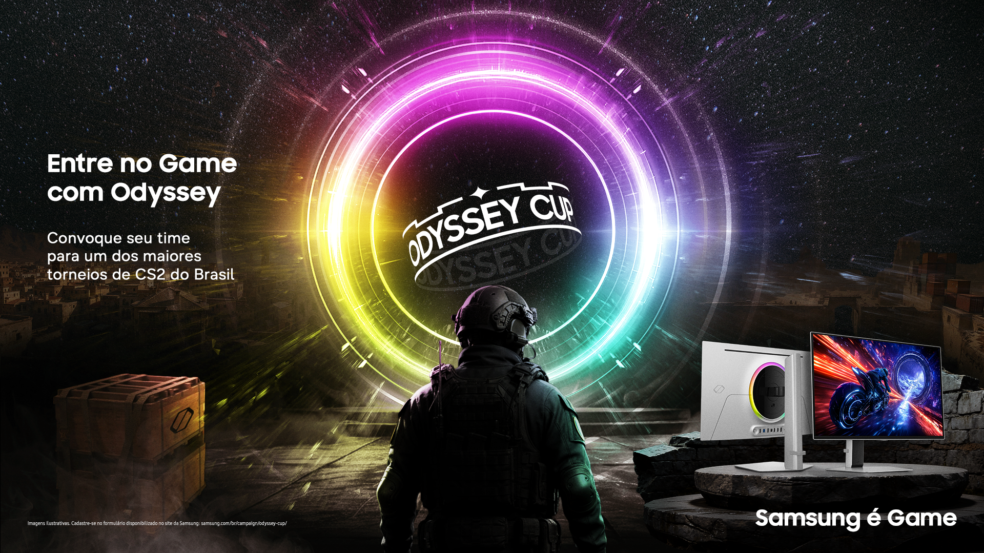 Samsung anuncia Odyssey Cup 2026, com prêmios em dinheiro para os vencedores
