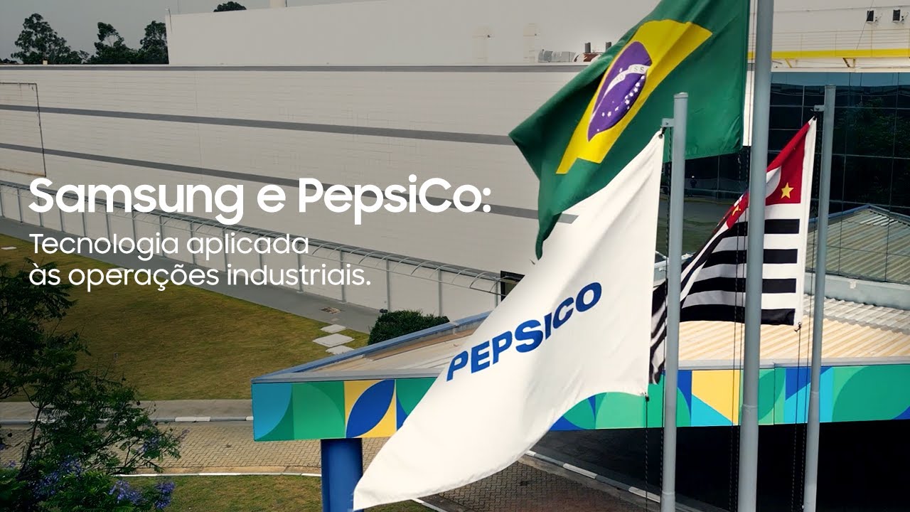 Parceria da Samsung com a PepsiCo moderniza a transformação da rotina de vendas.