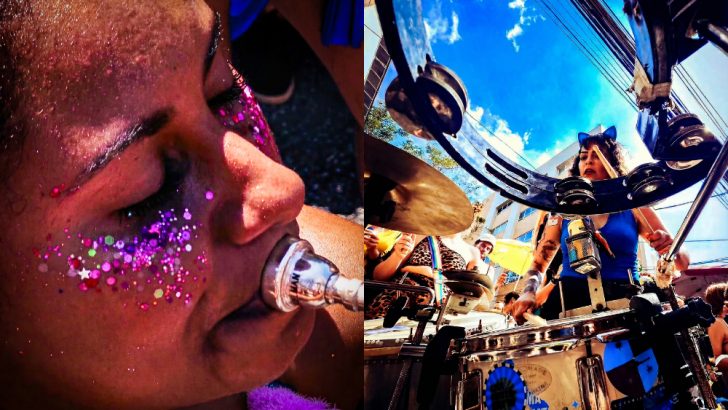 O melhor do Carnaval é #FeitoComGalaxy: Samsung convida foliões a registrarem o Carnaval em cores azul e roxo