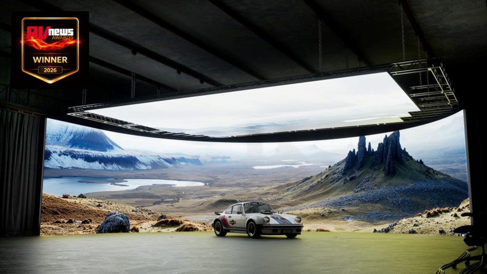 The Wall da Samsung em utilização por estúdio