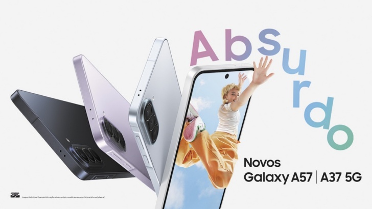 Samsung apresenta Galaxy A57 5G e Galaxy A37 5G no Brasil, com recursos de nível profissional