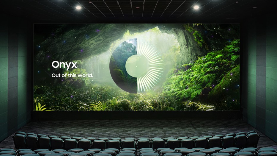Samsung apresenta tela Onyx de LED de 14 metros na CinemaCon 2026