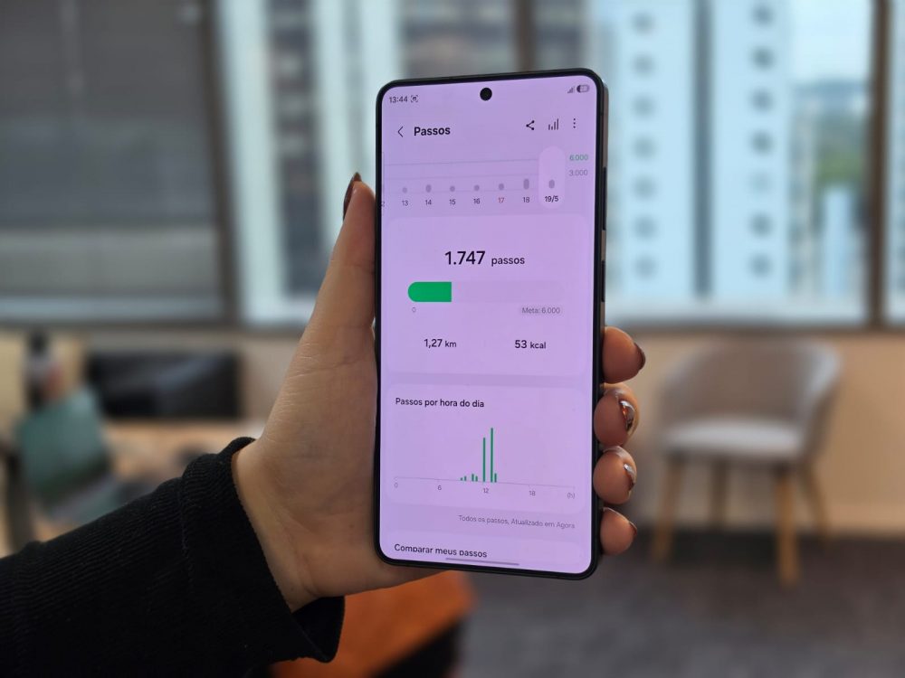 Samsung Health pode ajudar a criar hábitos saudáveis no dia a dia, mesmo sem smartwatch conectado