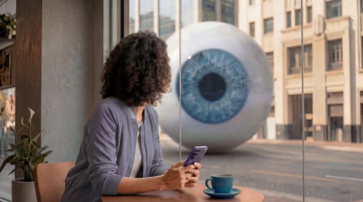 Samsung lança campanha “Olhão” para destacar a Tela de Privacidade do Galaxy S26 Ultra