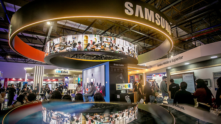 Estande da Samsung vira palco de debates com parceiros e encerra Bett Brasil 2026 destacando AI na educação