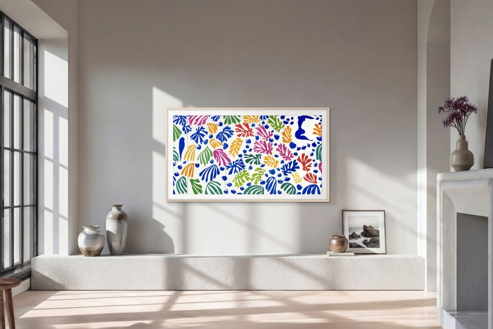 Obra de Henri Matisse na The Frame Pro