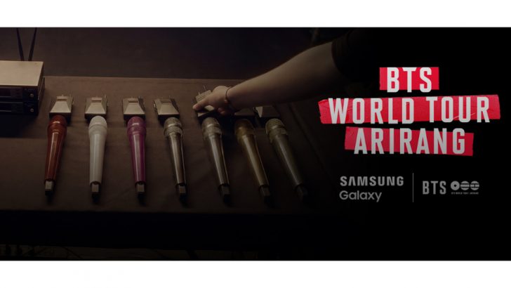 Samsung traz nova experiência imersiva de show para a ‘BTS WORLD TOUR ‘ARIRANG’’ com o Galaxy