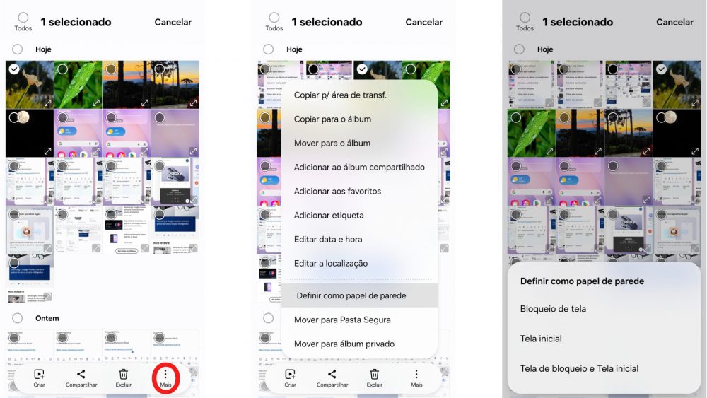 #FeitoComGalaxy: jornalistas e criadores de conteúdo transformam fotos capturadas com Galaxy em papéis de parede para smartphone