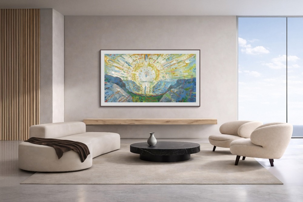 Art TV da Samsung exibe obra de Edvard Munch