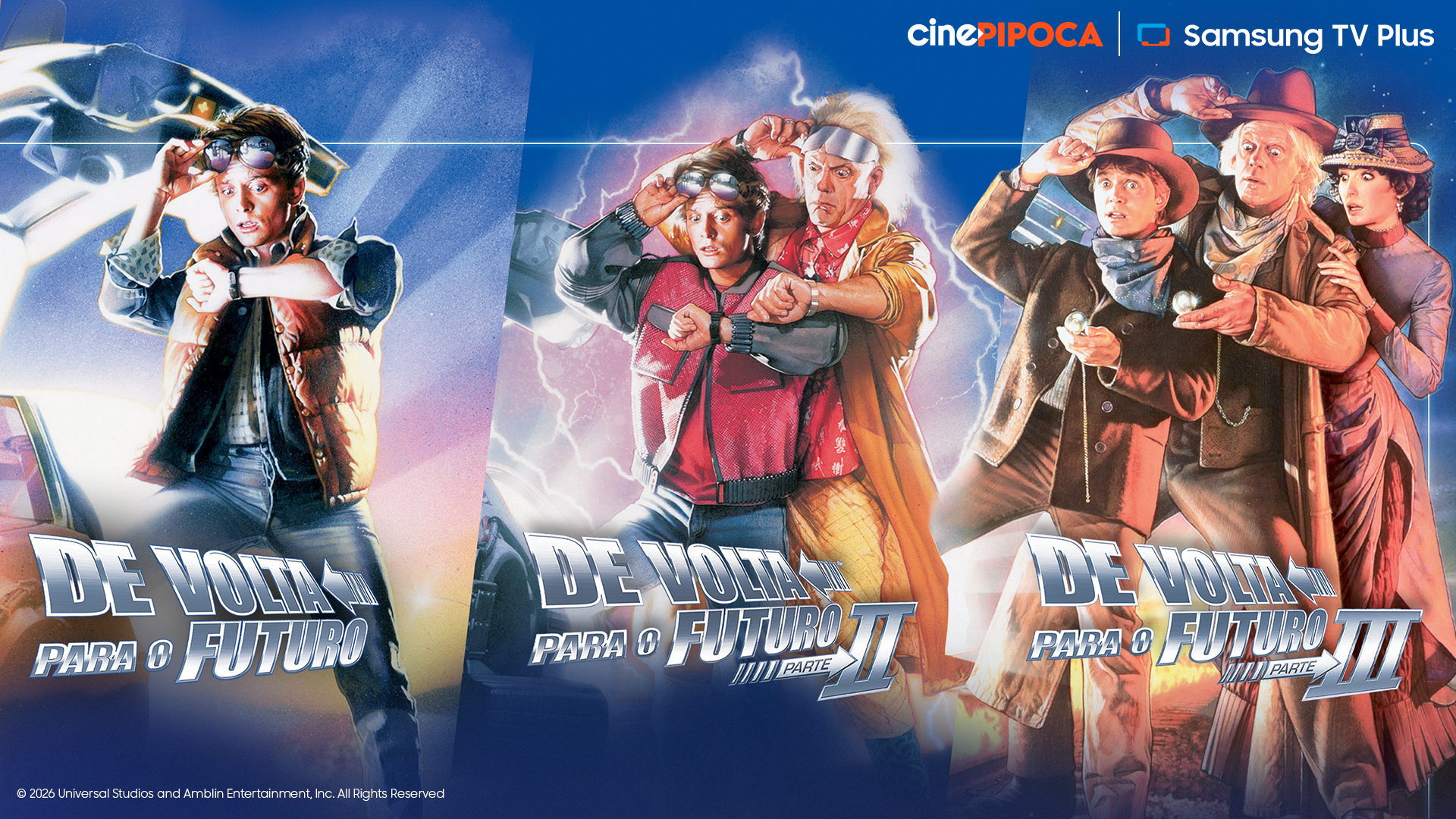 Filmes De Volta para o Futuro disponíveis no Samsung TV PLus