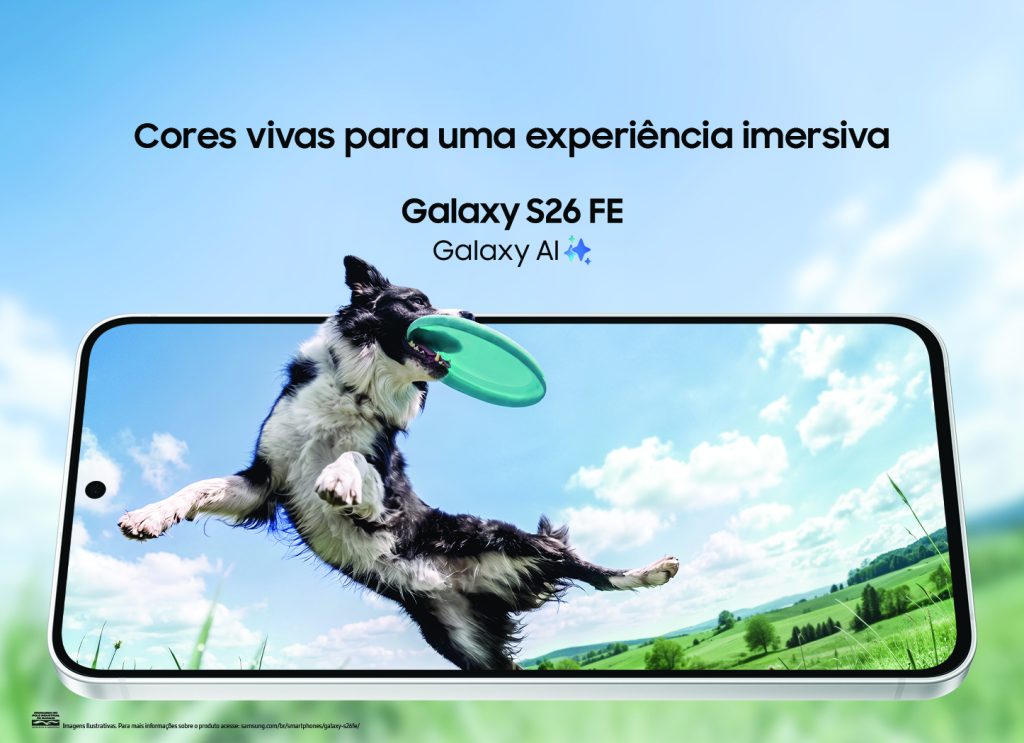Galaxy S26 FE: oferecendo a mais recente experiência premium, com foco no que mais importa