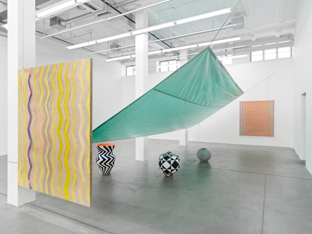 A imagem mostra obra de Athene Galiciadis da Coleção Art Basel em Basel