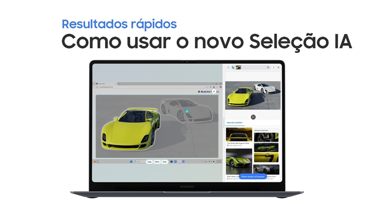 [VÍDEO] Como usar o recurso Seleção IA no novo Galaxy Book6 Series