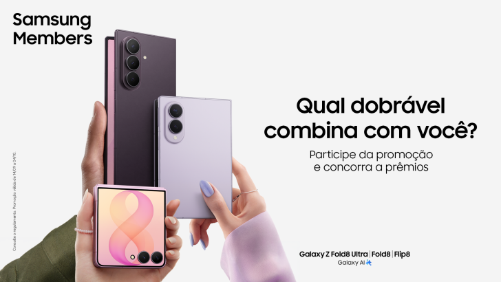 Samsung Members celebra 7 anos no Brasil com ação que premiará smartphones Galaxy Z Series