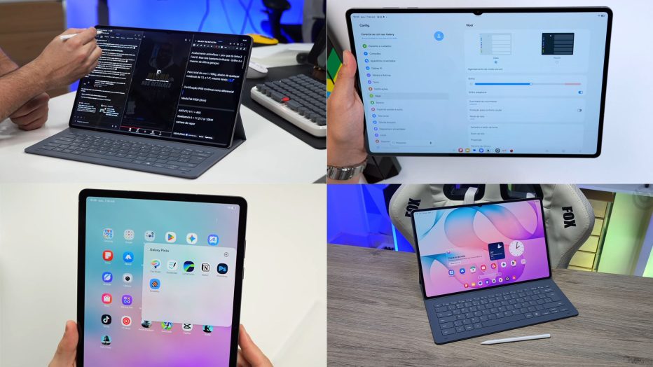 Especialistas brasileiros em tecnologia compartilham impressões sobre o Galaxy Tab S12 Series