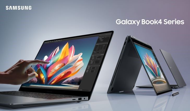 Samsung's New Intelligent, Galaxy Book4 Series, Available in