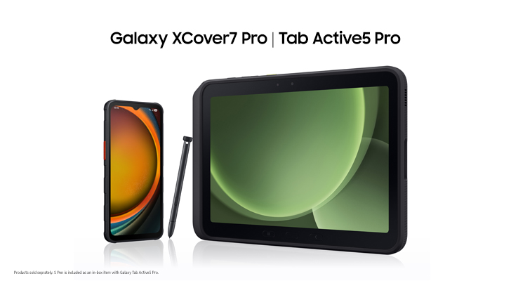 Samsung Introduces Galaxy XCover7 Pro and Galaxy Tab Active5