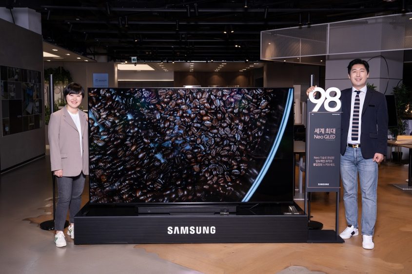 Les téléviseurs ultralarges sont de plus en plus populaires Samsung Newsroom Suisse