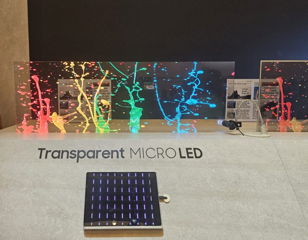 Micro LED Transparente