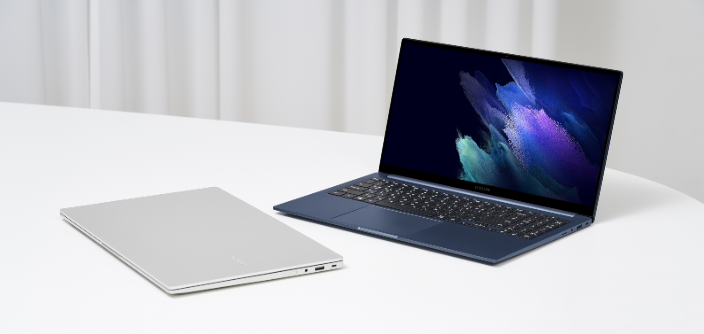 Galaxy Book, Mystic Blue, Mystic Silver