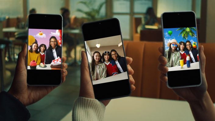 Galaxy S25 FE en uso