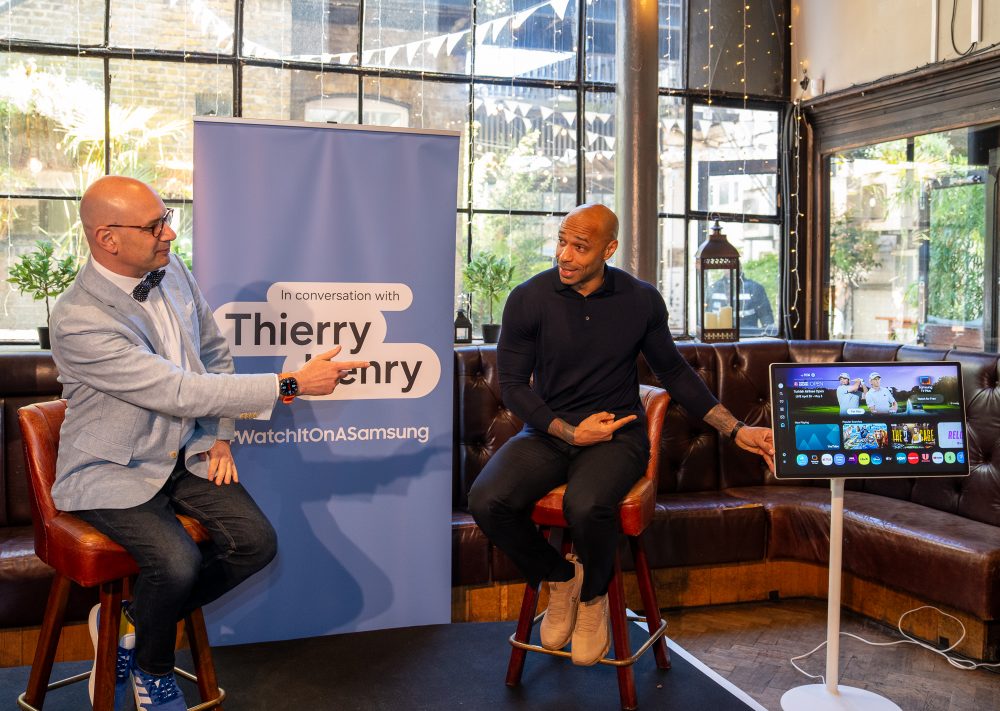 Benjamin Braun, Samsung CMO & Thierry Henry #WatchItOnASamsung (2)