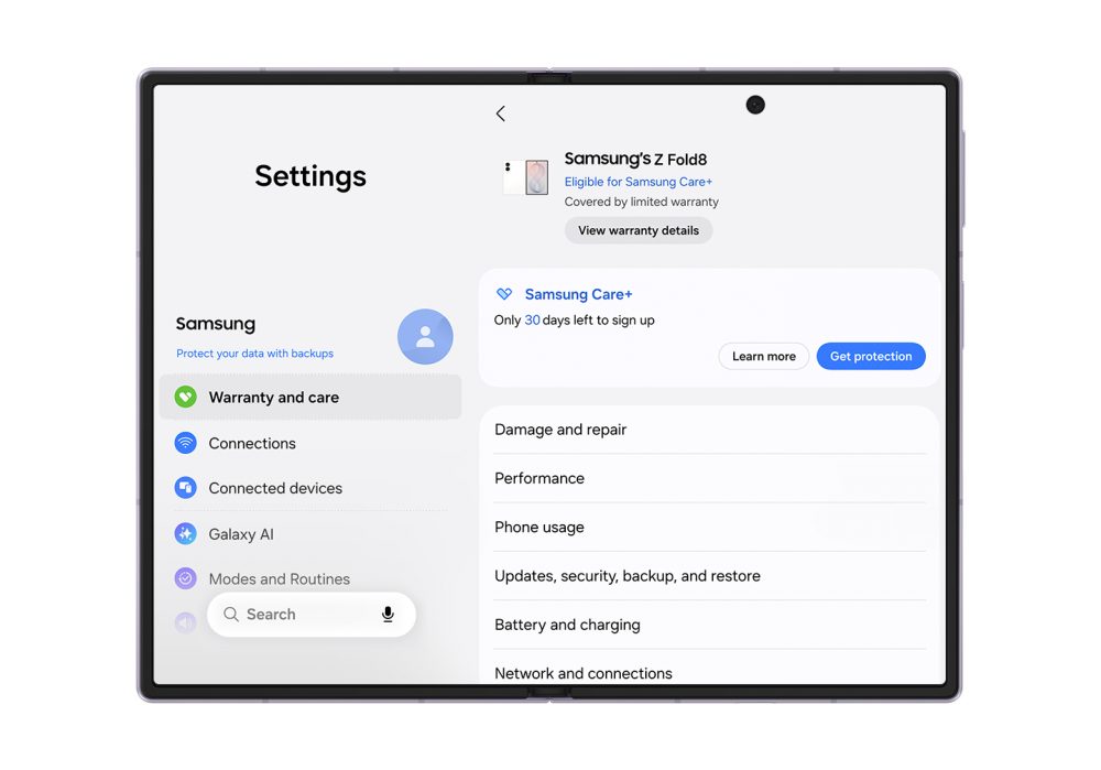002-Warranty-and-care-Menu-Simplifies-Device-Care-for-New-Foldables-Newsbody