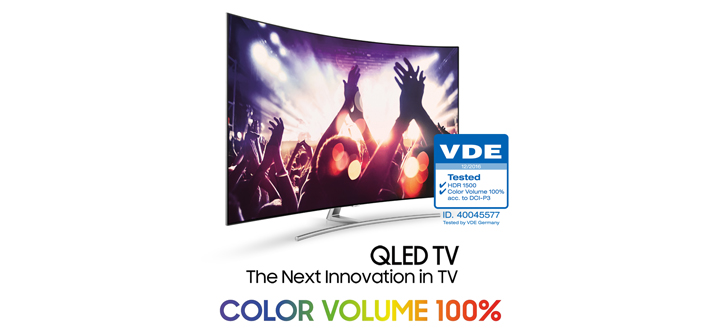 VDE Logo QLED TV