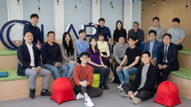 Gruppenbild der Samsung C-Lab Teilnehmer