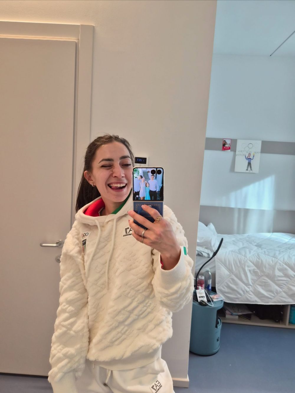 Die italienische Shorttrack-Läuferin Arianna Sighel