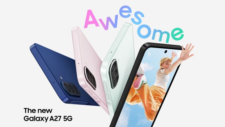 Das Samsung Galaxy A27 5G ist in verschiedenen Farben zu sehen