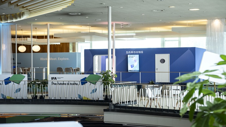 Als Hauptsponsor gestaltet Samsung den IFA Creator Hub maßgeblich mit. © Samsung Electronics