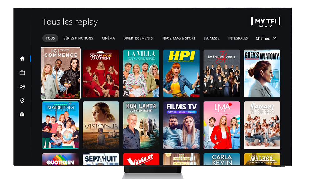 MYTF1 MAX se déploie sur les TV connectées avec Samsung – Samsung