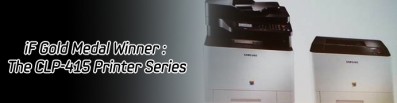 iF Gold Medal Winner The CLP-415 Printer Series
