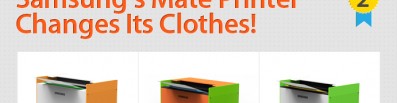 Samsung’s Mate Printer Changes Its Clothes
