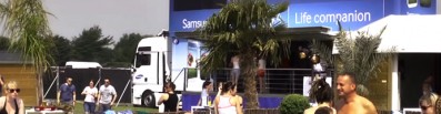Samsung Washes Clothes at Rock Werchter 2013