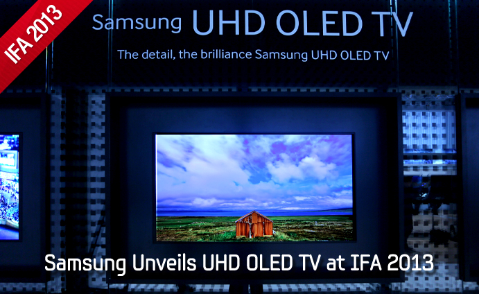 Samsung unveils UHD OLED TV at IFA 2013 – Samsung Global Newsroom