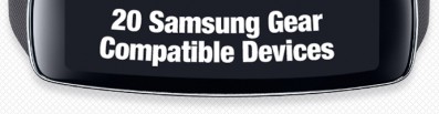 20 Samsung Gear Compatible Devices