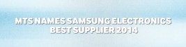 MTS Names Samsung Electronics Best Supplier 2014